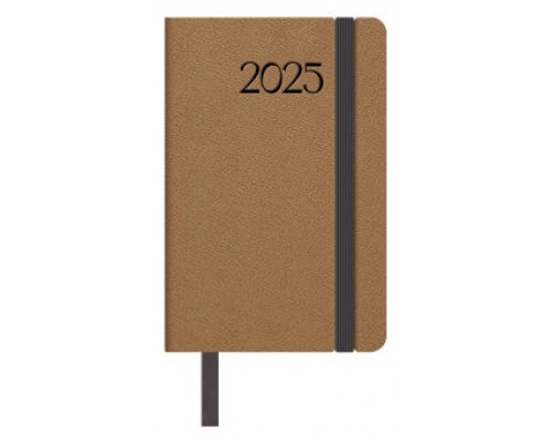 AGENDA 2025 MANHATAN SEMANA VISTA BOLSILLO 8,5 X 13 CM COLOR CAMEL DOHE 12872 - 25 (Espera 4 dias)